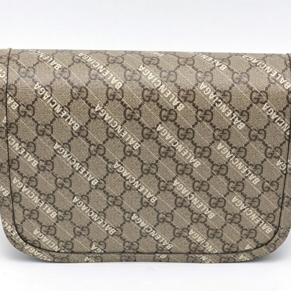 GUCCI Gray Horsebit Shoulder Bag - Picture 3 of 8